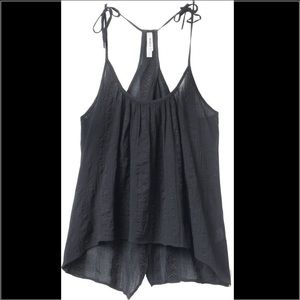 RVCA women's open back tank