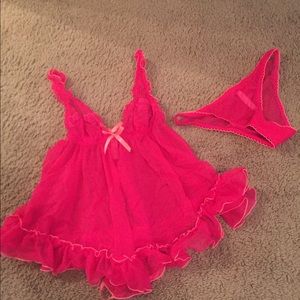 Victoria's Secret lingerie.