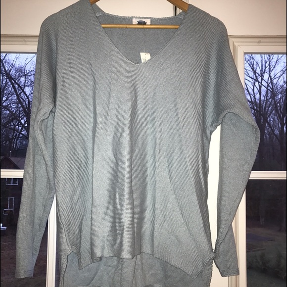 Long-sleeve Knit Tunic Sweater