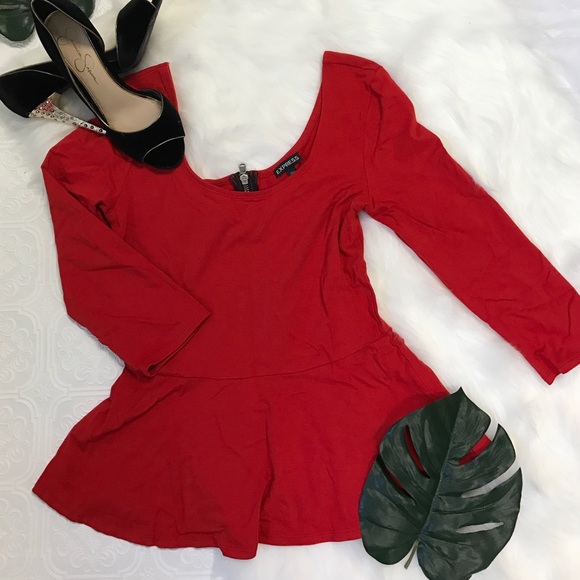 Express peplum top