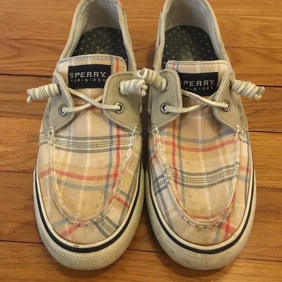 Plaid Sperrt Top-sider Boat Shoes