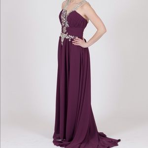 Grape Ball Gown