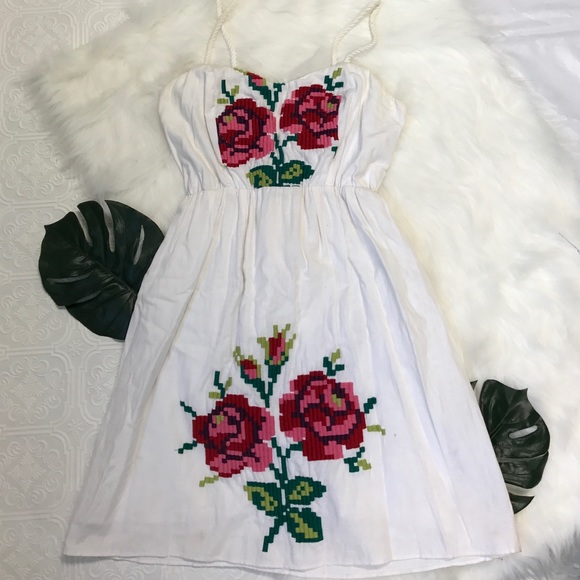 Judith march embroidered dress