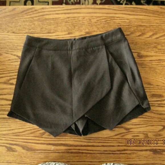 Black Origami Shorts