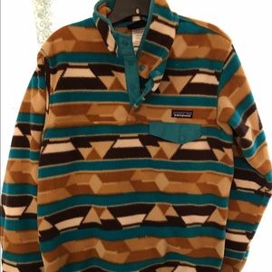 Vintage Patagonia Aztec print pullover