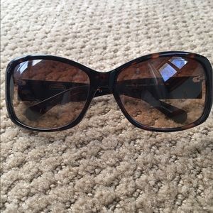 Authentic tortoise coach sunglasses