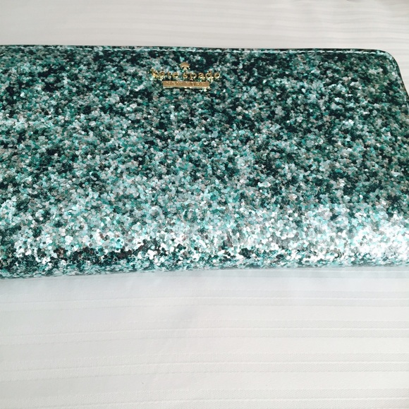 Kate Spade Blue Glitter Bug Lacey
