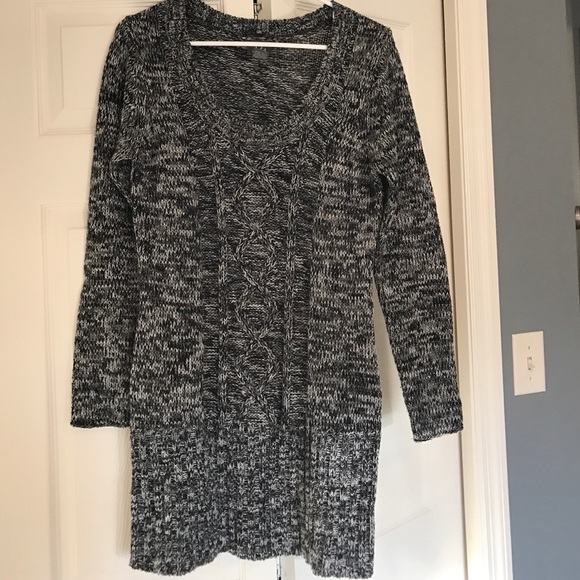 Marbled Gray Sweater