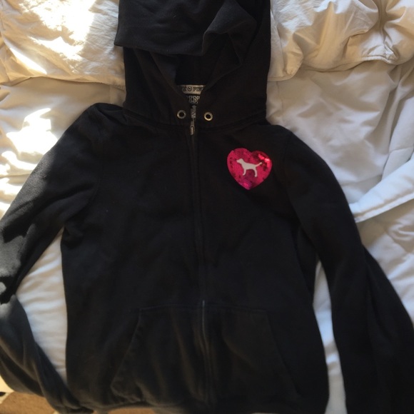 Victoria's Secret zip up sweatshirt