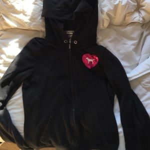 Victoria's Secret zip up sweatshirt