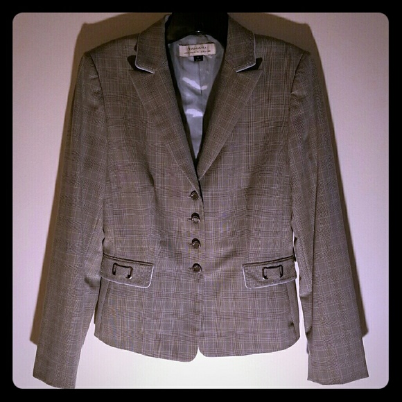 Grey suit jacket