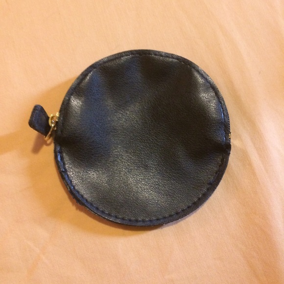Black coin purse