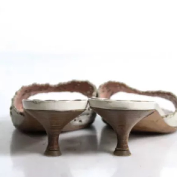 MOSCHINO CHEAP AND CHIC SLIDES/ HEELS SZ 36 - Picture 4 of 5