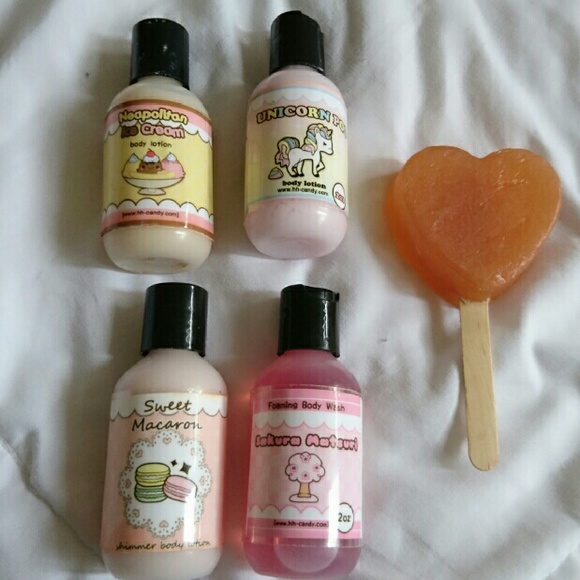 Whimsical Kawaii Bath and Body Set