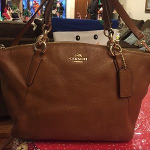 "Small Kelsey" Leather Satchel