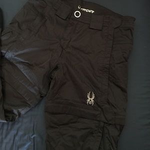 Spyder full zip snow pants