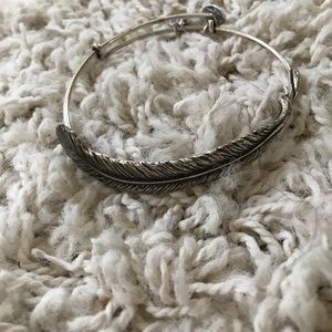 Alex & Ani Feather Bracelet