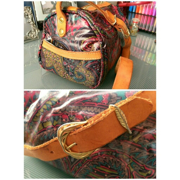 VTG Boho Paisley Shoulder Bag - Picture 3 of 4