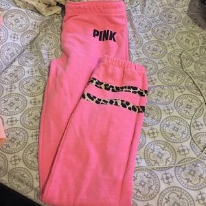 Pink sweats