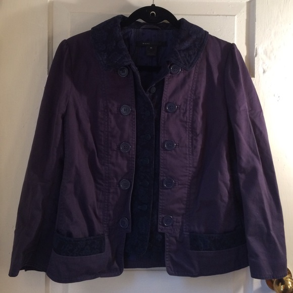 Marc Jacobs Navy Coat size 10