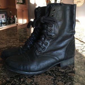 Steve Madden combat boots
