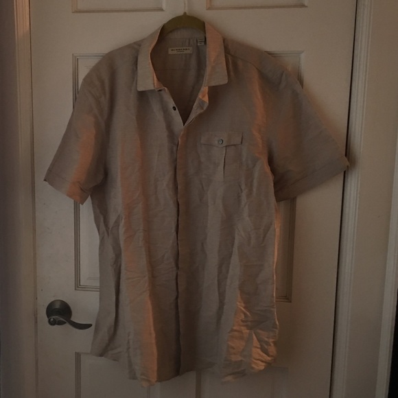 Men's Burberry Button Down