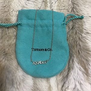 Tiffany & co Picasso XO necklace