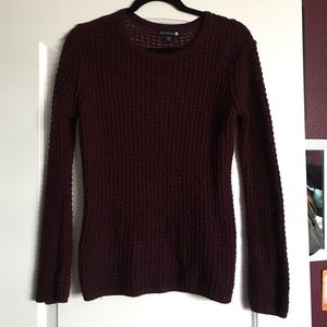 Burgundy Cotton On Sweater