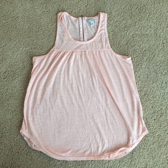 Pink loose tank top