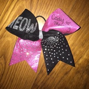 Carly Manning SIGNED cheer bow