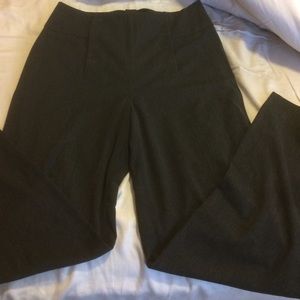 Beautiful Anthropology charcoal grey slacks