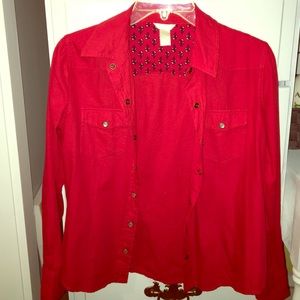 Red Blouse
