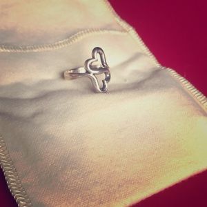 James avery Heart to heart ring