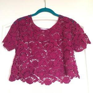 Lace Crop Top
