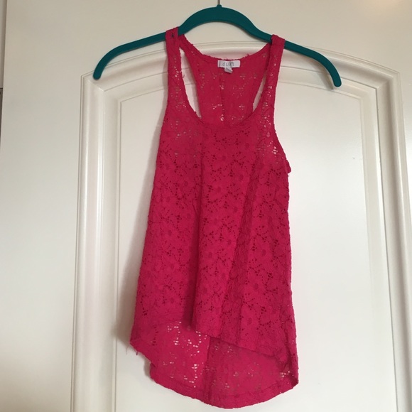 Hot Pink Racerback Tank