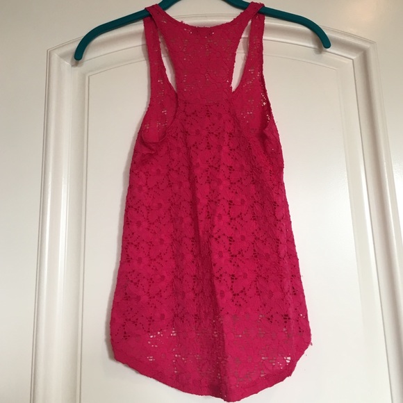 Hot Pink Racerback Tank - Picture 3 of 3