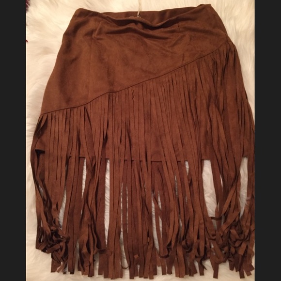 Fringe mini skirt - Picture 2 of 2