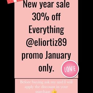 New year 2017 Big Sale!🎉🎉🍾🥂