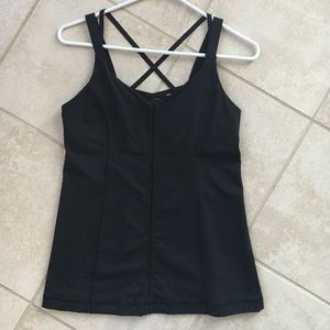 LULULEMON crisscross back yoga shirt