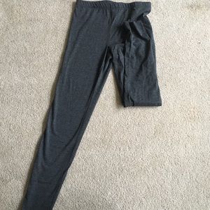 Gray leggings