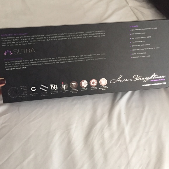 Sutra flatiron professional straightener main image 4