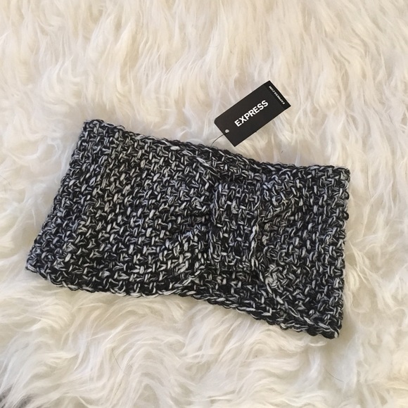 Express Knit bow headband NWT - Picture 2 of 4