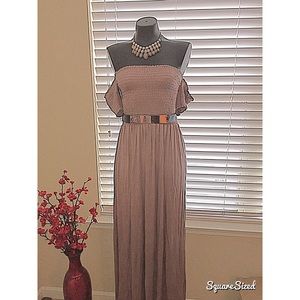 Grecian-Goddess, off the shoulder , comfy dress!