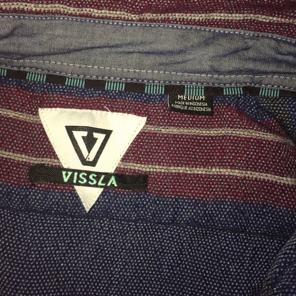 Red, blue, green and white flannel - Picture 4 of 4