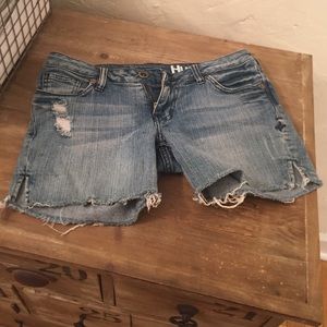 Hurley Cut Off Shorts, size 3.