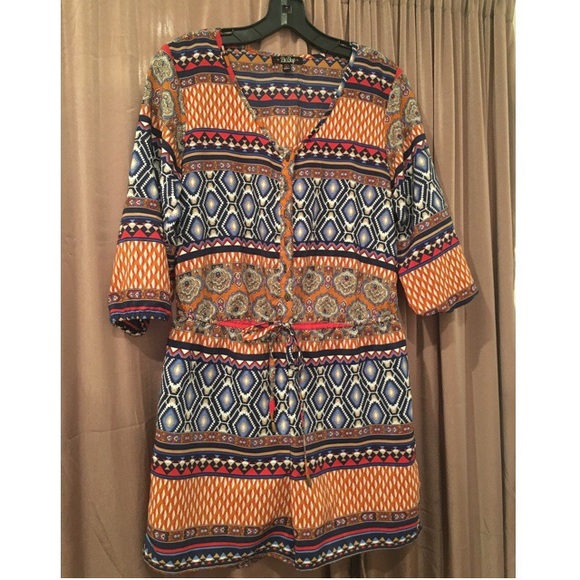 Multi colored Romper