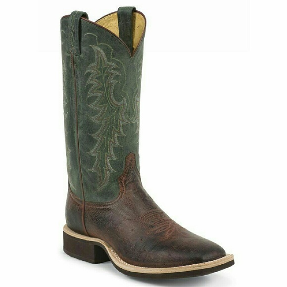 Tony Lama Cowboy Boots Square Toe 11.5