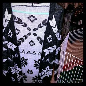 Size medium long warm cardigan