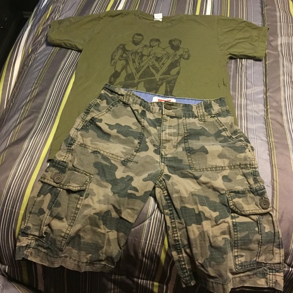 T shirt and short outfit