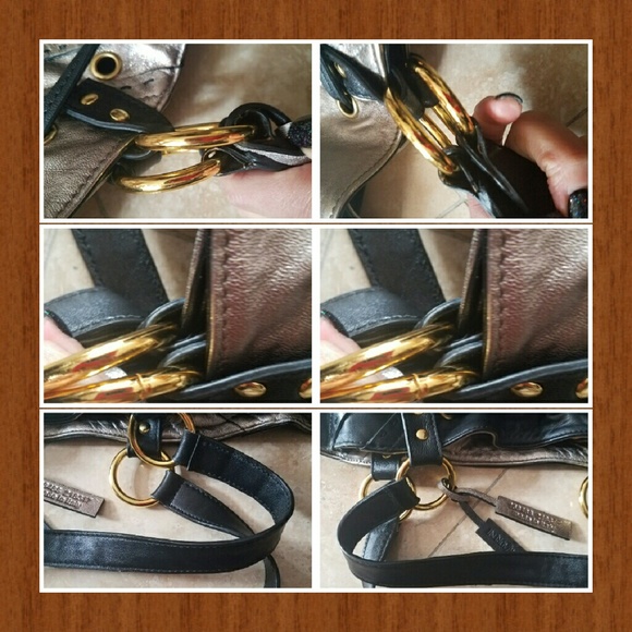 ●♡DONATED♡ ●REVERSIBLE DOUBLE SAC BAG - Picture 4 of 4